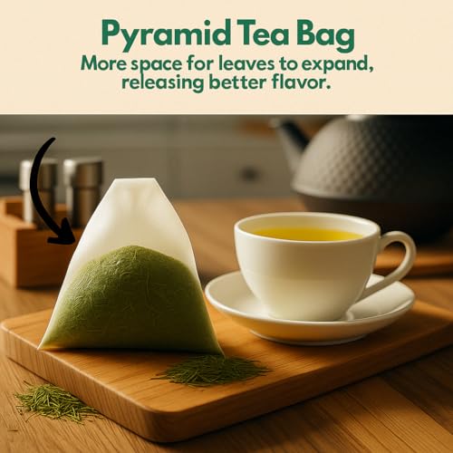 Tozzy Tea - 100 Count (Pyramid Tea Bags) | Pure Plant-Based Ingredients | Eco-Conscious Packaging