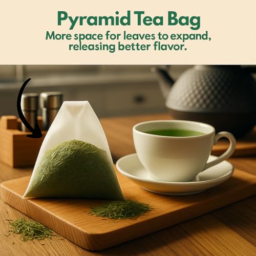 Tozzy Tea - 100 Count (Pyramid Tea Bags) | Pure Plant-Based Ingredients | Eco-Conscious Packaging