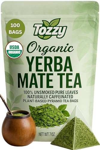 Tozzy Tea - 100 Count (Pyramid Tea Bags) | Pure Plant-Based Ingredients | Eco-Conscious Packaging